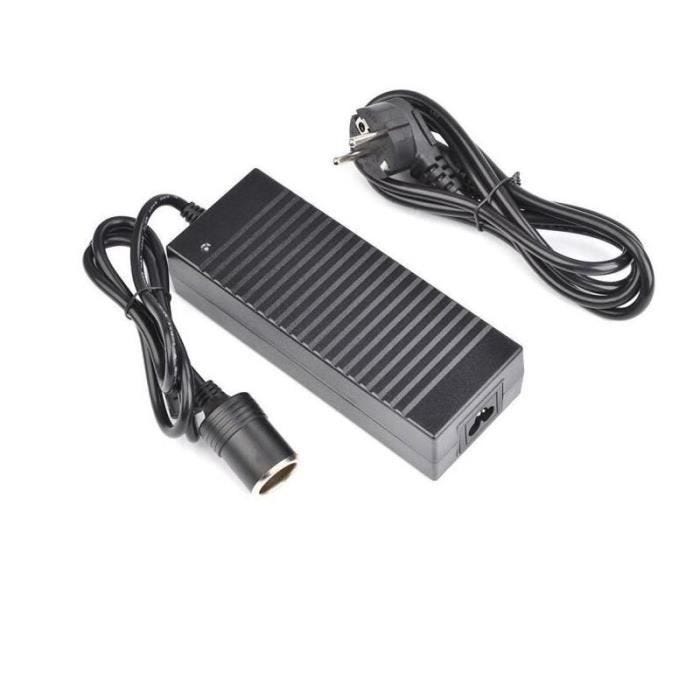 Alimentation électrique - Universel - 120W - 12V - 10A - Allume-cigare