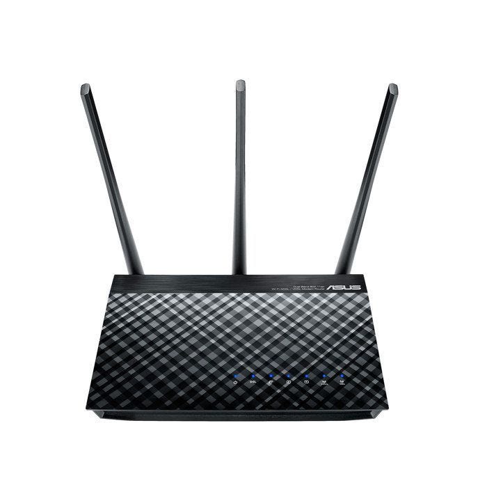 Routeur sans fil ASUS DSL-AC51 - Modem ADSL - GigE - 802.11a-b-g-n-ac - Bi-bande