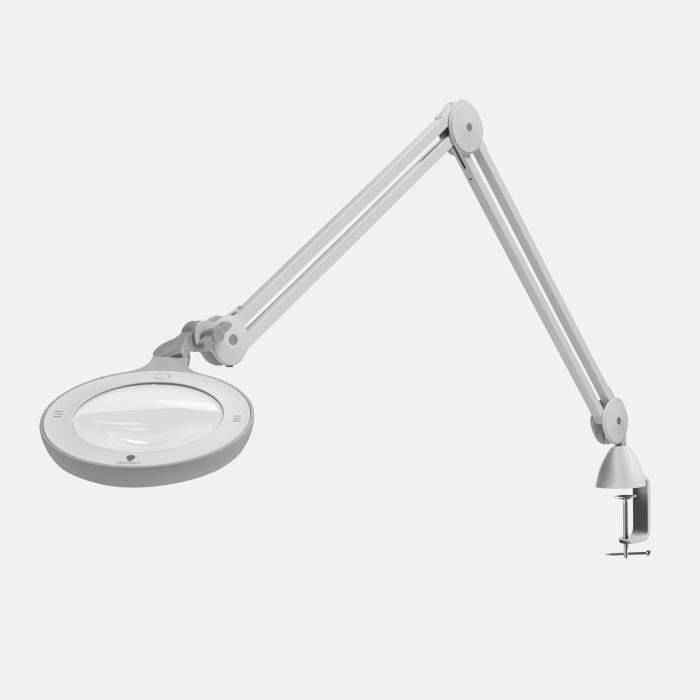 Lampe loupe Omega 5 - Daylight - Blanc - Lentille de verre - 3 dioptries - 5 dioptries