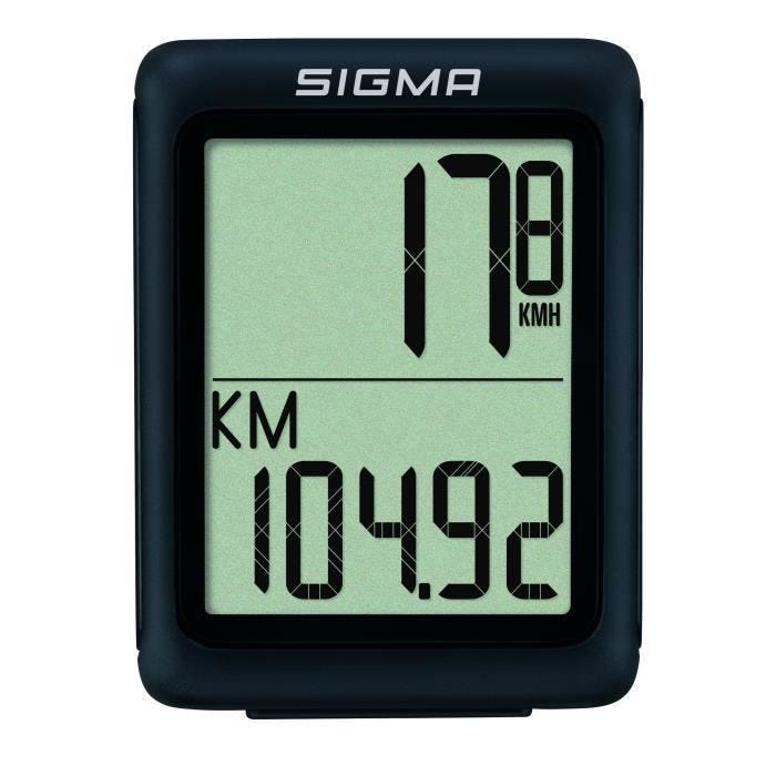 Compteur - Sigma - BC 5.0 WL ATS - Taille unique - Noir - Adulte
