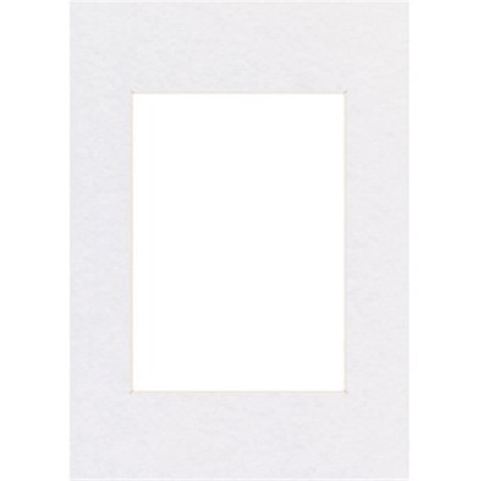 PASSEPARTOUT 20X30CM BLANC ARCTIQUE