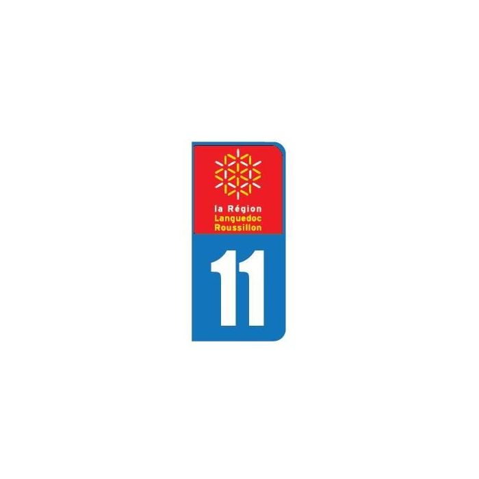 Logo De Plaque Immatriculation Région Languedoc Roussillon Aude 11