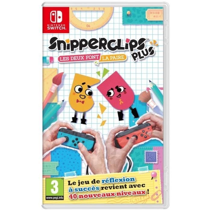 Snipperclips Plus - Les Deux font la Paire • Jeu Nintendo Switch
