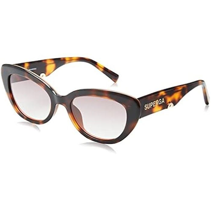 Lunettes de soleil - STING - SST458 - Shiny Noir - Ovale - Femme