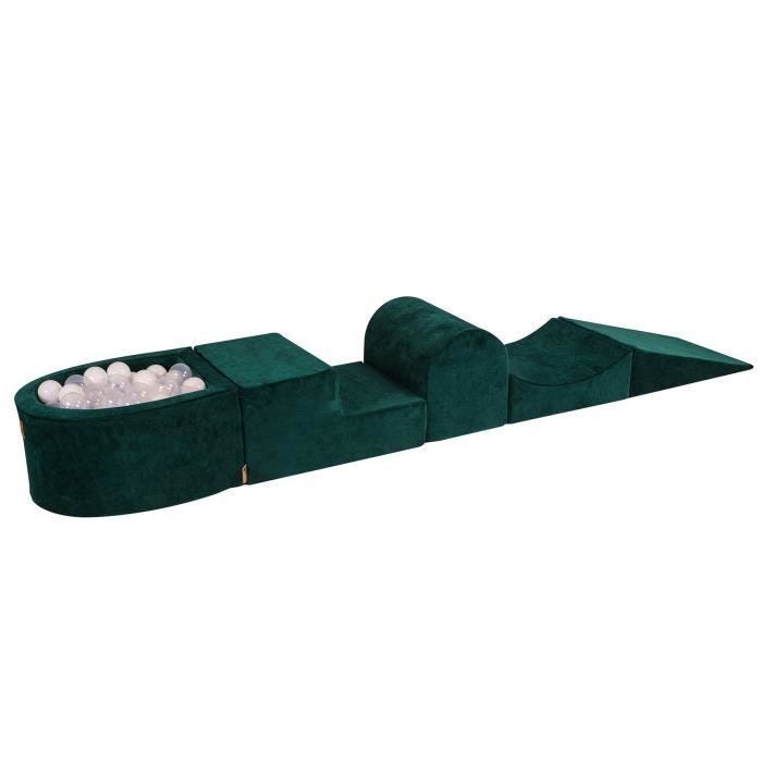 Aire de jeux en mousse - MeowBaby® - 4 éléments - Piscine à balles - Non toxique - 57x45x30cm