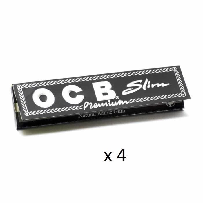 Lot De 4 Paquets De Feuilles Longues Ocb Slim Premium