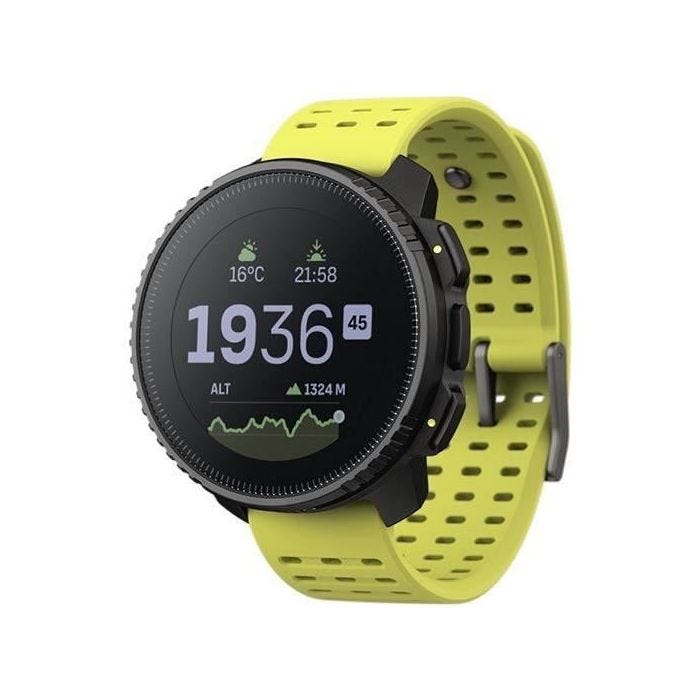 Montre connectée sport GPS - ALTIMETRE - SUUNTO - VERTICAL - Black Lime - Diamètre écran 49 mm