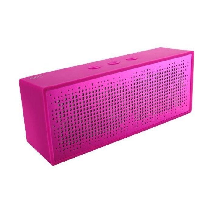 Enceinte Bluetooth - ANTEC SP1 - Rose - Batterie - Fonction mains libres - Bluetooth 2.1 EDR