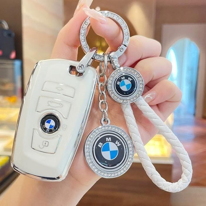 Housse de clé BMW Série 5 & Séries 3/X3/X1/X5/Mini - Étui Premium pour Femmes | Élégance et Protection Haut de Gamme - PASHASHOP