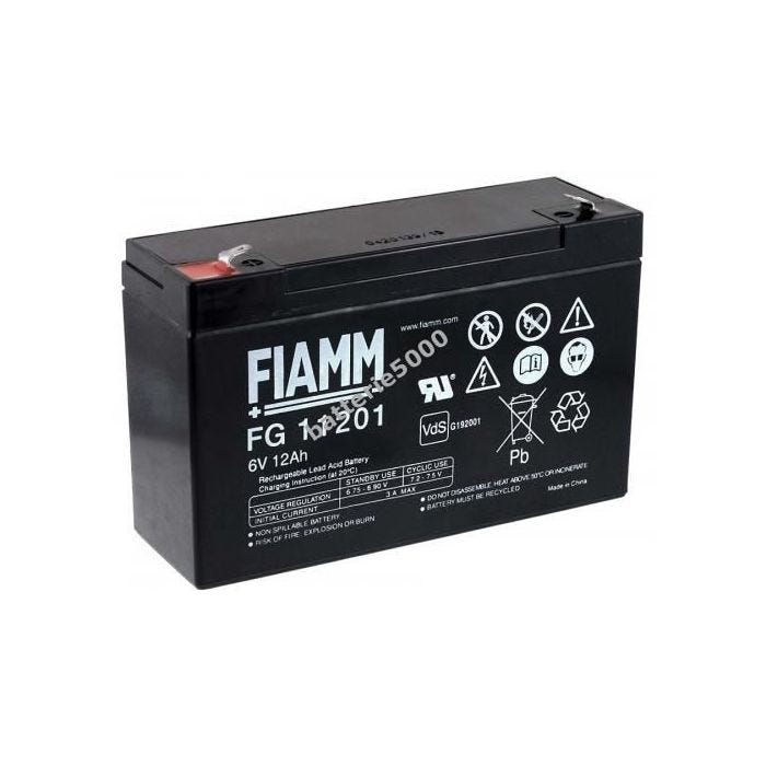 FIAMM Batterie au plomb rechargeable FG11201 Vd...