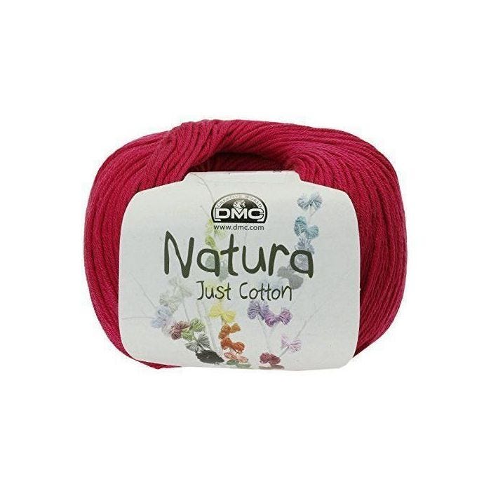 DMC fil Natura, 100% coton, rouge carmin N61