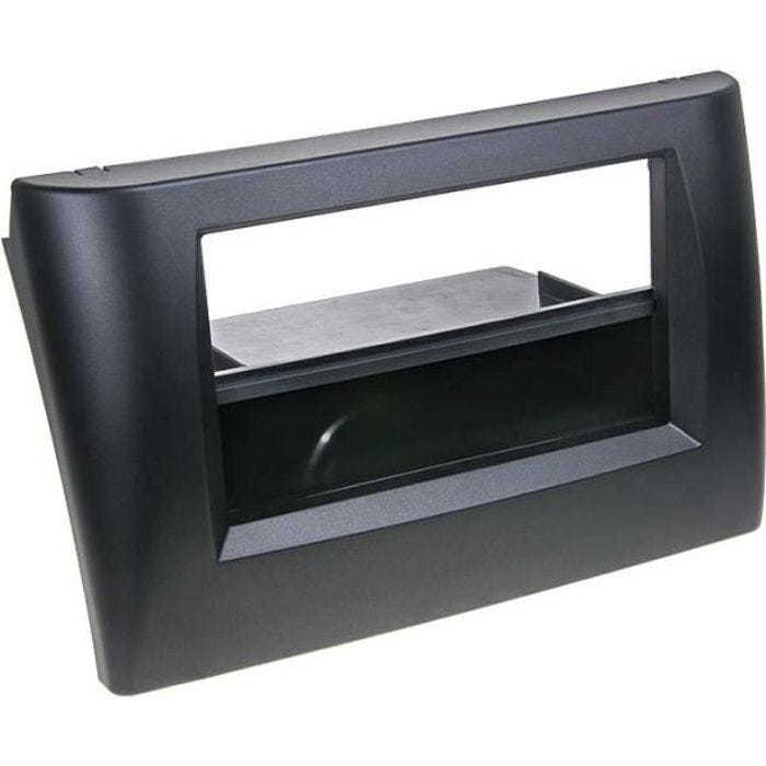 Adaptateur de façade 2-DIN - ACV - Fiat Stilo - Noir - Universel - Facile à installer
