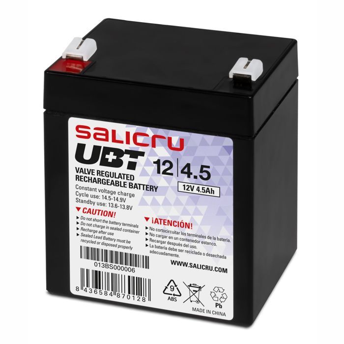 Batterie Salicru 013BS000006 VRLA 4.5 Ah