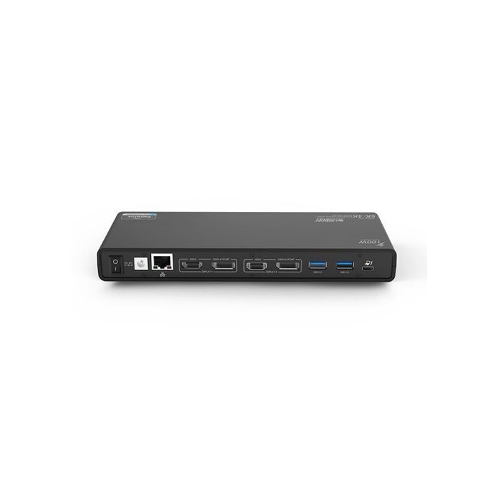 Station d'accueil USB-C et USB-A - Urban Factory - HUBEE PRO - 5K - Double affichage - Noir