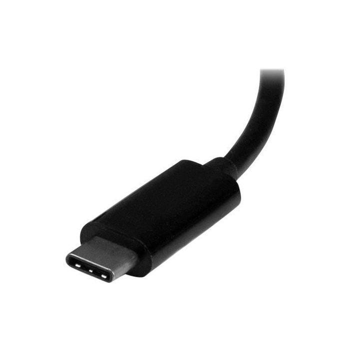 STARTECH.COM Adaptateur multiport USB-C - 3 en 1 - USB Type-C vers HDMI DVI ou VGA