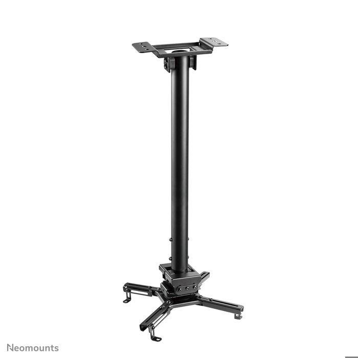 Neomounts by Newstar CL25-540BL1 Support plafond pour projecteur support de plafond, inclinable + pivotant, réglable en