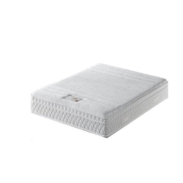 Matelas memoryplus a Ressorts Ensaches 3,5 cm face de contact latex Matelas face de contact latex en 75 Kg-m3 Alese 140x200 cm...
