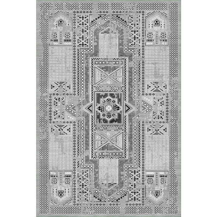 Tapis EDFOU Gris, Dimension: 200x300