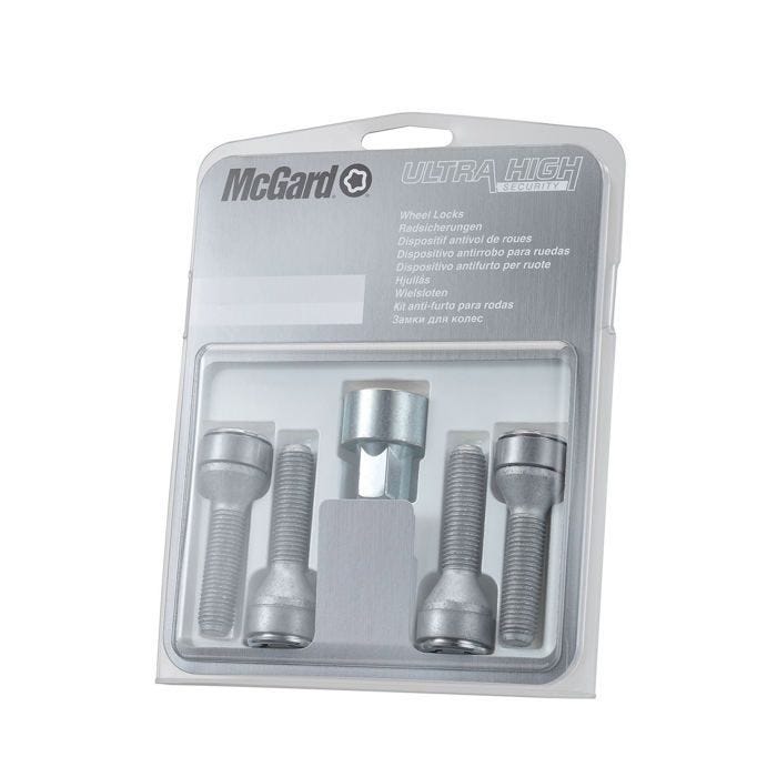 Lot de 4 boulons coniques MCGard Ultra High Security - A170 - argenté - 190 x 150 x 30 mm