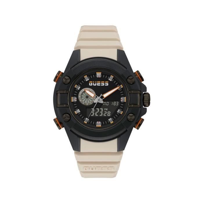 Montre - GUESS - GW0269G1 - Analogique - Silicone - Étanchéité 5 ATM
