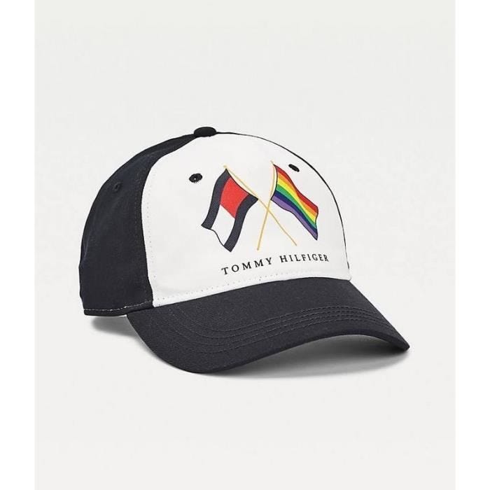 Casquette Pride Cap Blanc Mixte Tommy Hilfiger