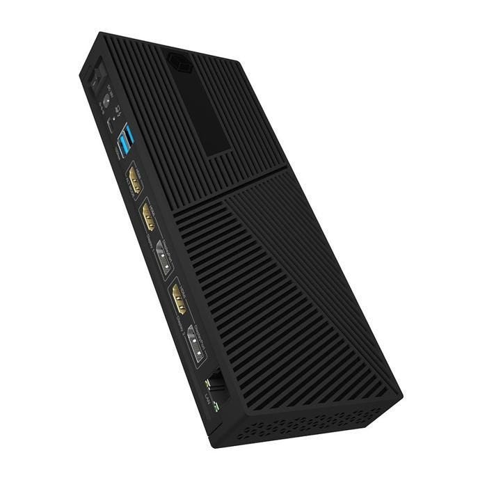 ICY BOX STATION D'ACCUEIL USB-C (13-EN-1) POUR 3 ÉCRANS (3X HDMI & 2X