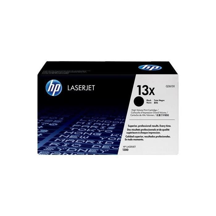 Cartouche de Toner HP 13X (Q2613X) noir pour HP LaserJet 1300 - Rendement élevé jusqu'à 4000 pages