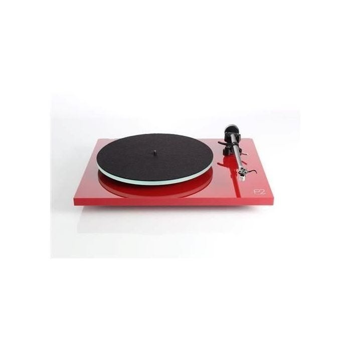 Rega Platine vinyle Planar 2 Rouge Carbon MM - 5056186702141