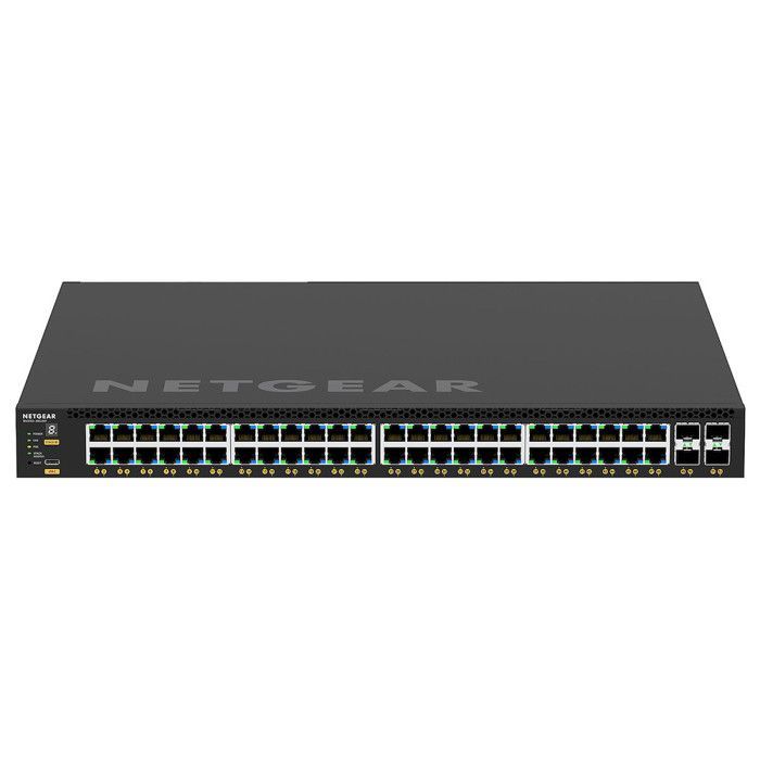 NETGEAR GSM4352 - Switch Ethernet manageable 48 ports Gigabit PoE+ et 236W 4x SFP+ - Rackable
