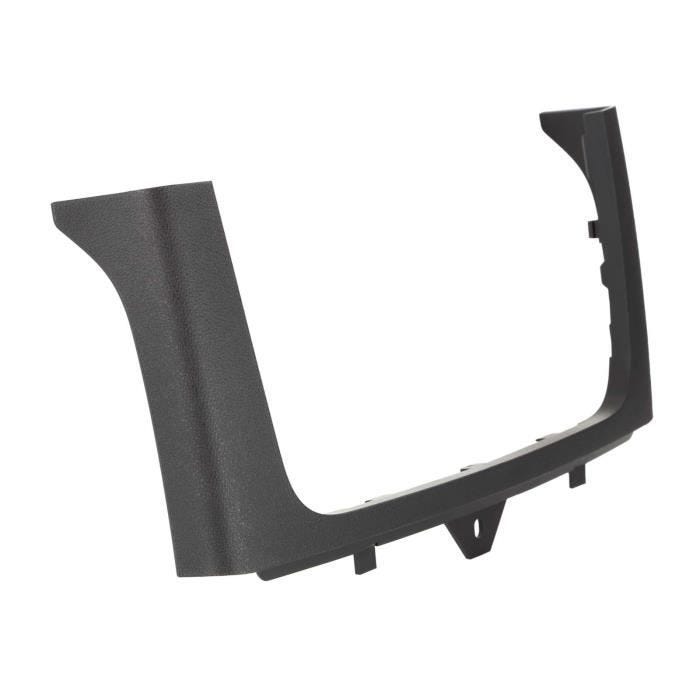 Façade d'autoradio 2-DIN - Smart - ForTwo - Noir - Installation radio - 2010-2015