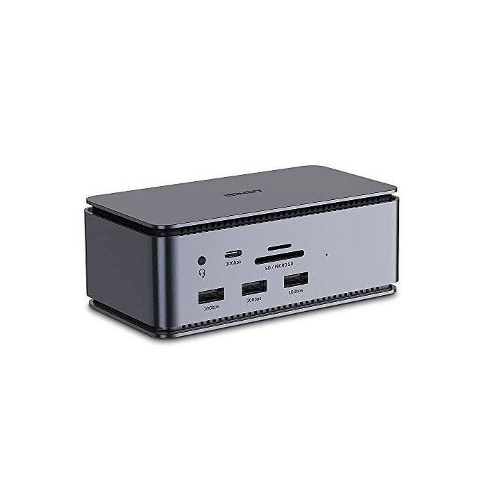 LINDY DST-PRO USB4, USB-C STATION D'ACCUEIL POUR ORDINATEUR PORTABLE 4