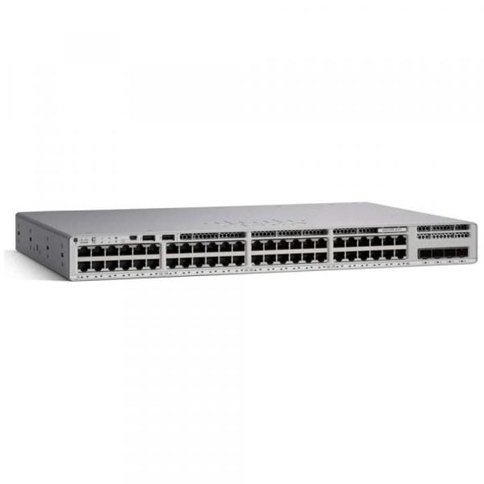 Commutateur - CATALYST - 9200L - 48 ports - Ethernet - Gigabit Ethernet - Noir