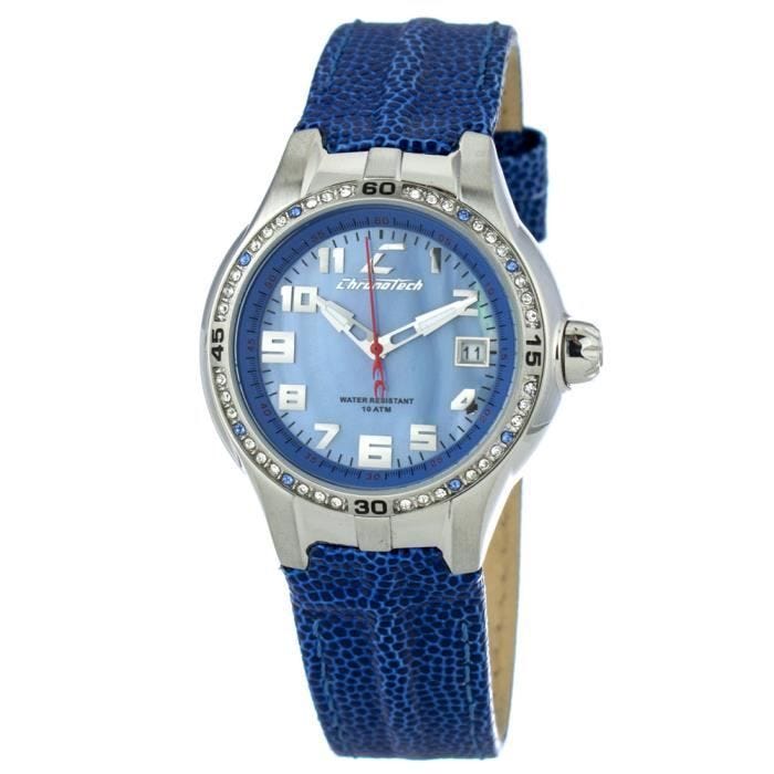 MONTRE FEMME CHRONOTECH CT7980L-13S Argent