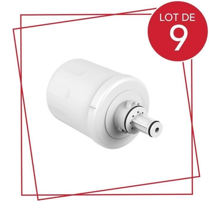 Filtres à eau - AQUAPURE - APP100 - Lot de 9 - Compatible Réfrigérateurs Samsung - DA29-00003G
