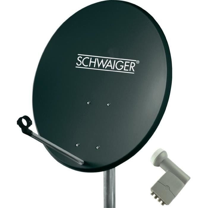 système SAT sans récepteur Schwaiger Nombre de sortie(s): 4