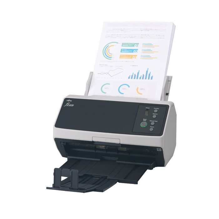 Fujitsu fi-8150 - Scanner de documents - double CIS - recto verso - 216 x 355,6 mm - 600 dpi x 600 dpi - jusqu'à 50 ppm (mono) /
