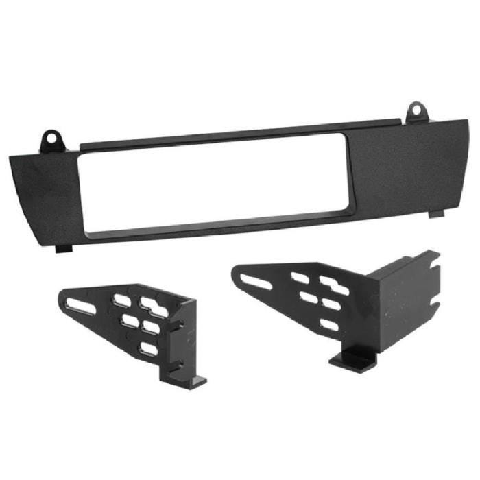 Facade autoradio - ADNAUTO - FA2308 - Compatible BMW X3 E83 - Couleur Noir - Gauche