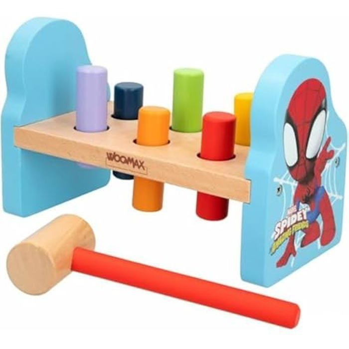Jeu d'adresse - SPIDEY AND HIS AMAZING FRIENDS - 8 pièces - Multicolore - 3 ans et plus - 21,5 x 14 x 10,5 cm