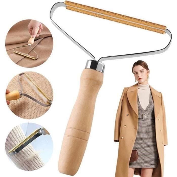 A608670-Rasoirs Anti-Bouloches, Portable Lint Remover, Anti-Peluche Brosse Rasoir Vetements Peluche pour Vêtement
