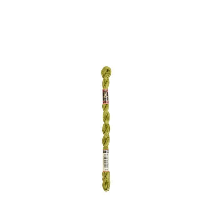 Fil DMC Coton Perlé Médium N5 Col. 471 Vert
