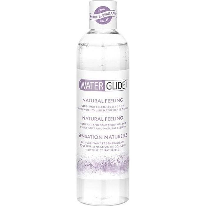Gel lubrifiant Waterglide Sensation Naturelle 300 ml Non gras Ne tache pas