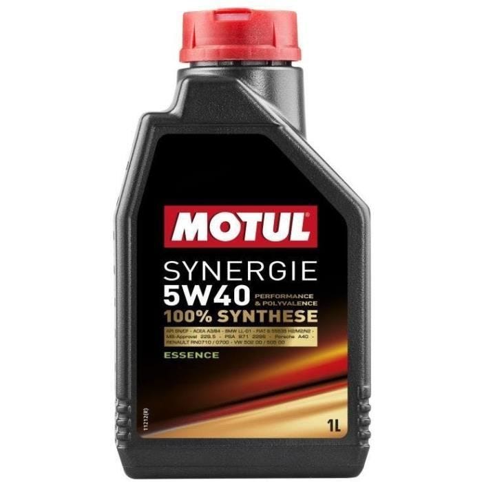 MOTUL Huile SYNERGIE ESSENCE 5W40 1L (bidon) - Huile auto