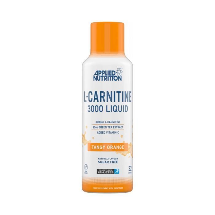 L-Carnitine Applied Nutrition - L-Carnitine Liquid 3000 - Tangy Orange 480ml