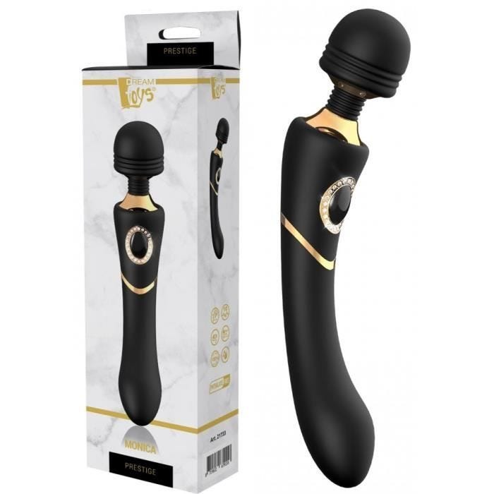 Vibromasseur Rechargeable Prestige Monica - mixte / adulte Noir