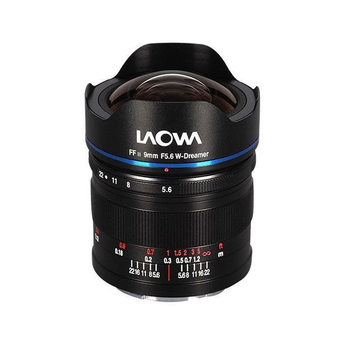Laowa objectif 9mm f/5.6 ff rl noir compatible avec nikon z