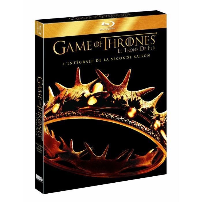 Blu-Ray Coffret Game of Thrones : L'intégrale de la saison 2