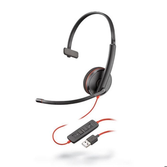 Micro-casque - PLANTRONICS - Blackwire C3210 - Filaire - Large bande sur PC - Suppresseur de bruit actif