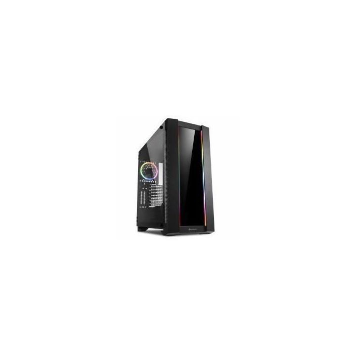 Commutateur KVM - Sharkoon - ELITE SHARK CA200G - Midi ATX - RGB - Noir