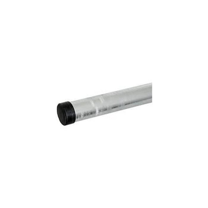 Mât Acier non emboîtable - HD4K - Diamètre 40mm - Hauteur 2m - Blanc