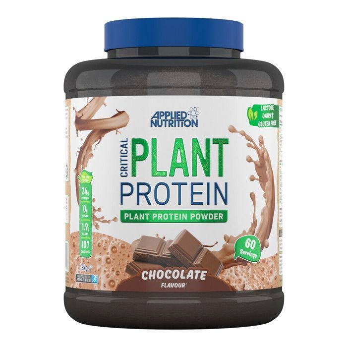 Protéines vegan Applied Nutrition - Critical Plant - Chocolate 1800g